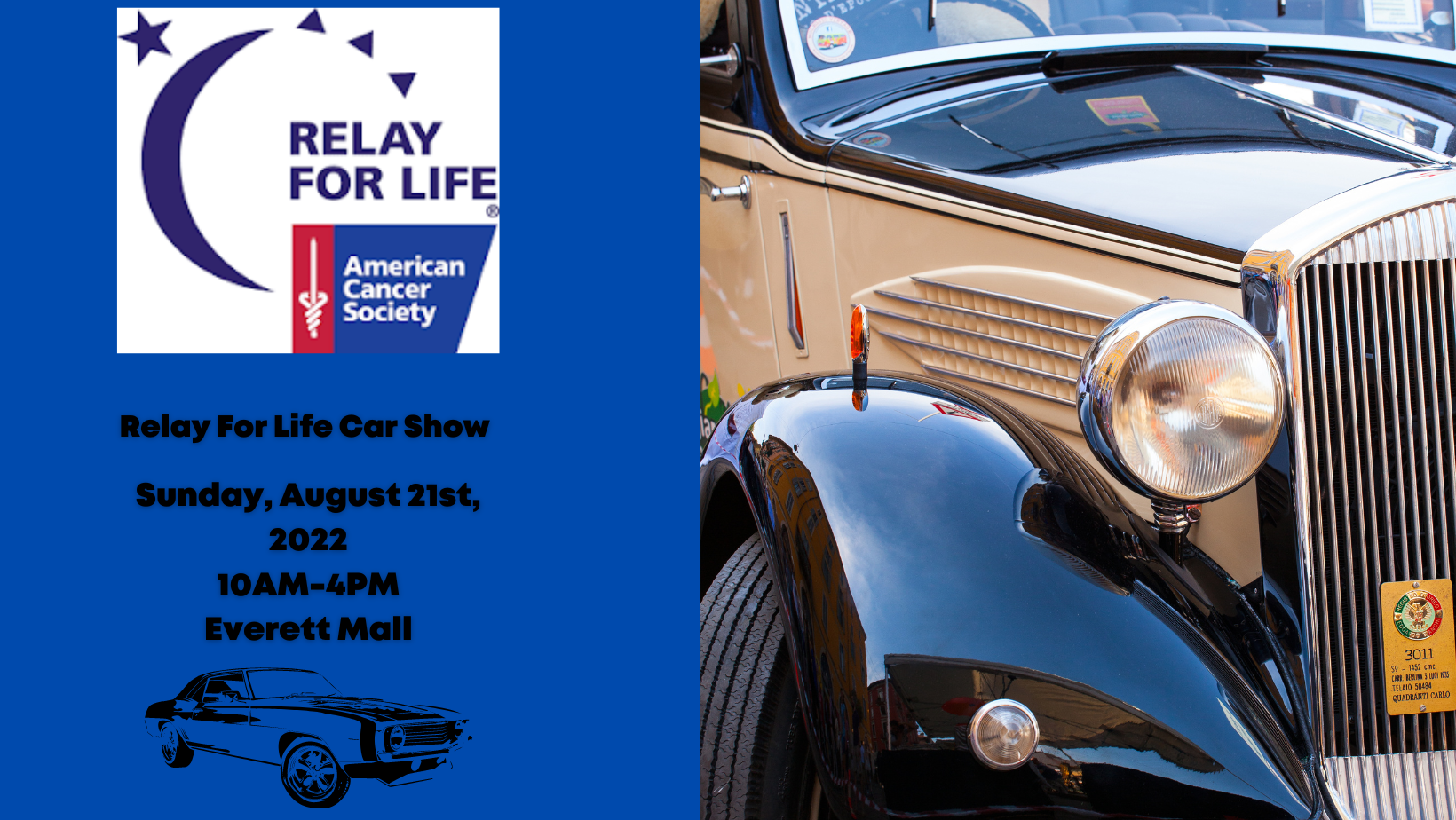The Relay For Life Car Show Everett Mall
